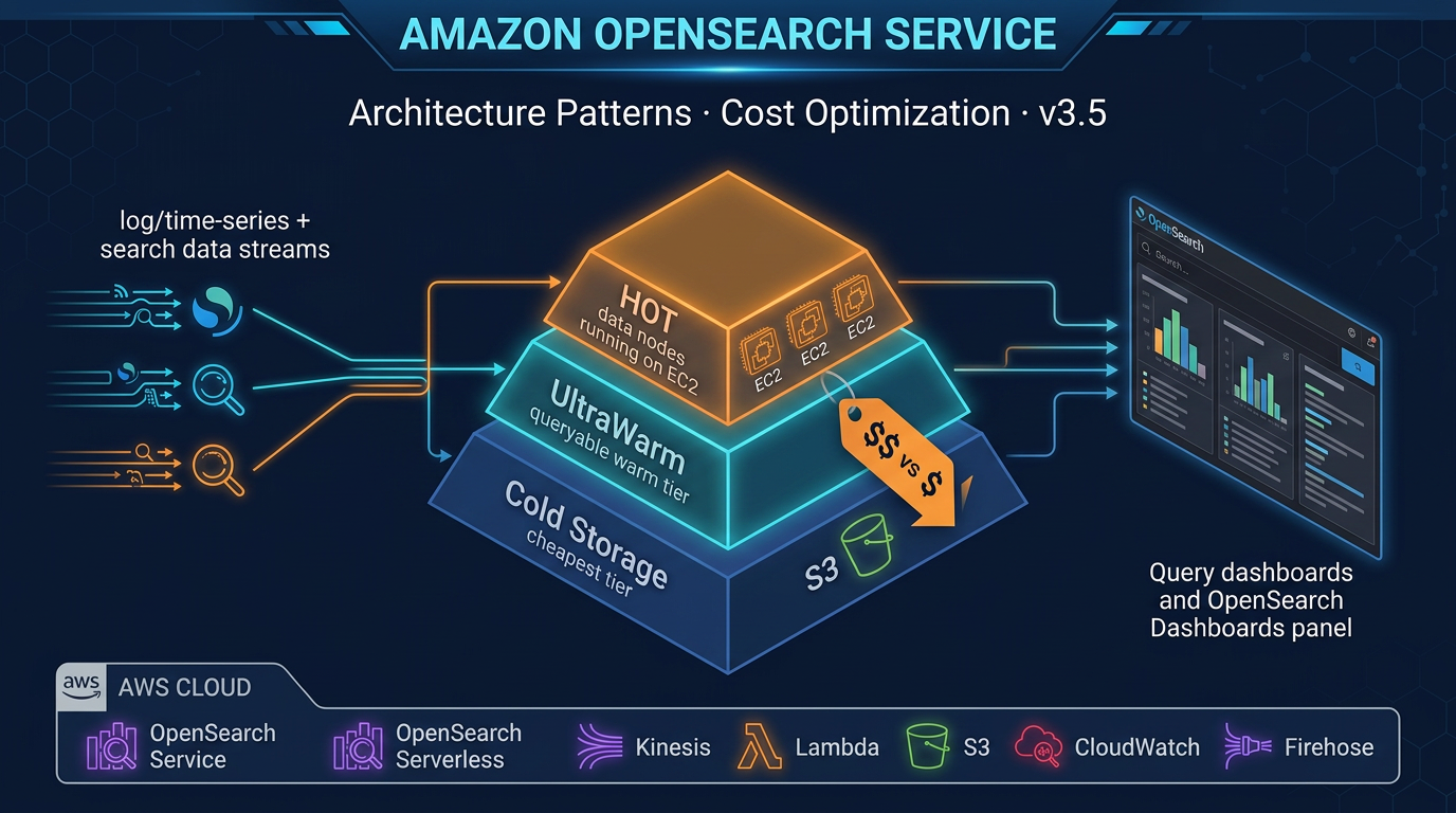 Amazon OpenSearch Service: Architecture Patterns and Cost Optimization