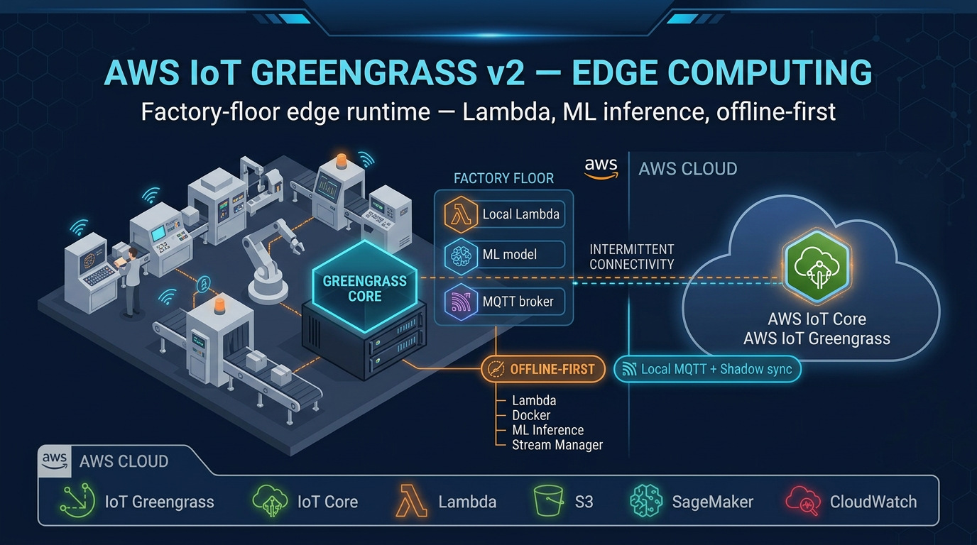 AWS IoT Greengrass v2: Edge Computing for Factory Floors