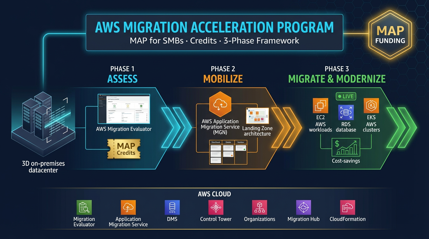 How to Use the AWS Migration Acceleration Program (MAP) to Cut Migration Costs