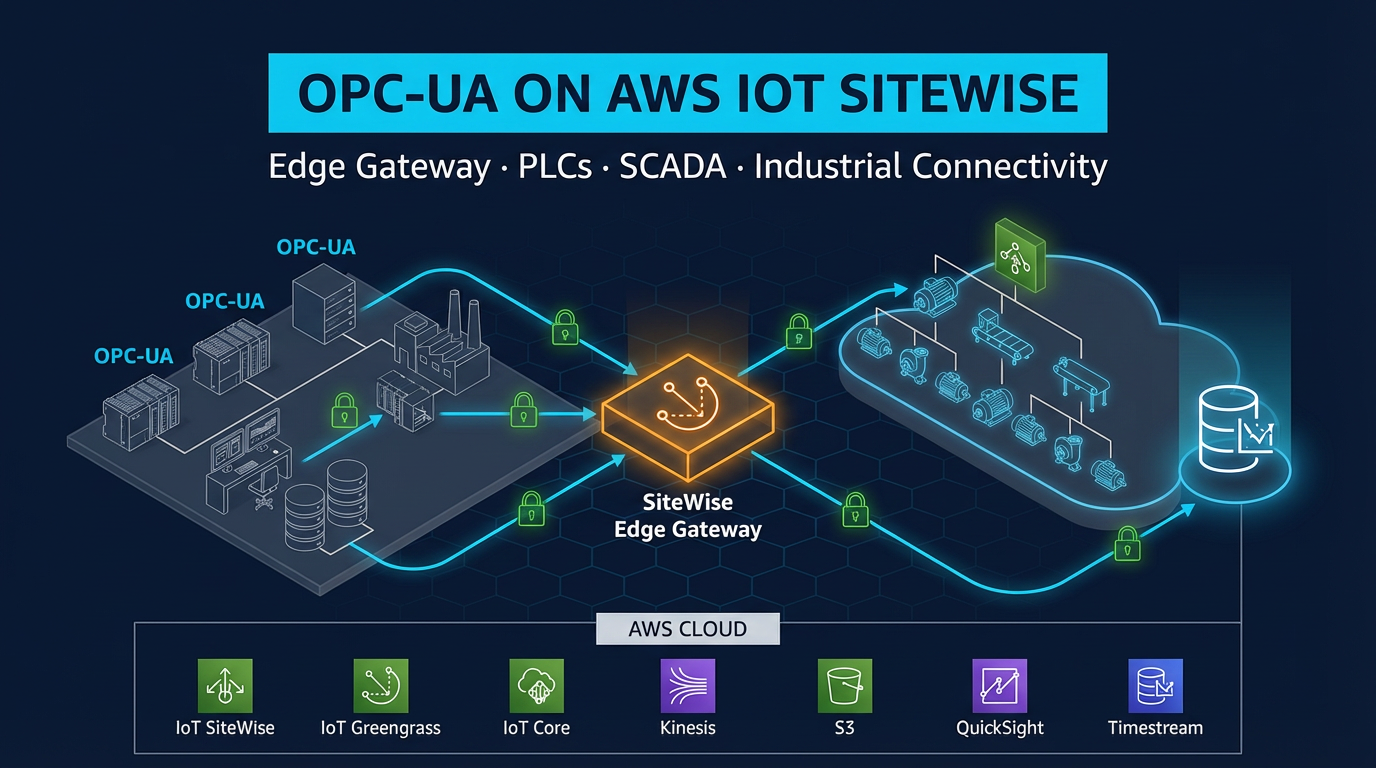 OPC-UA on AWS: SiteWise Edge Gateway Setup and Best Practices